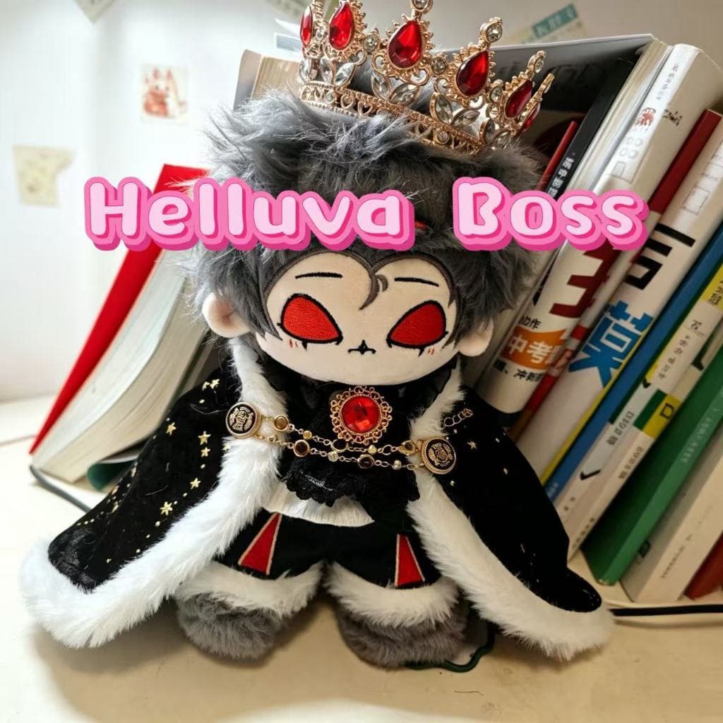Brinquedo de pelúcia do anime "Hell Boss" - Stolas, adequado para crianças e adultos colecionarem, 20 cm FZJK