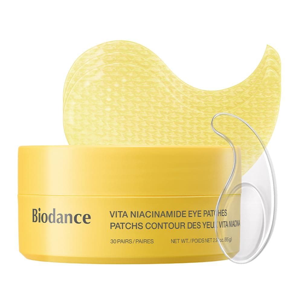 BIODANCE ita Patches para Olhos com Niacinamida, Patches para Olheiras e Manchas Escuras no Rosto, Máscara para a Área d