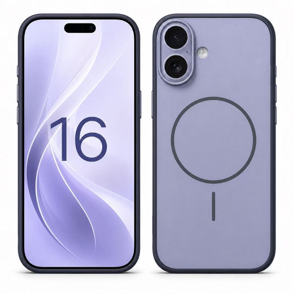 Kit Capa Capinha Anti-Impacto Premium Fosca + Película Cerâmica para iphone 16