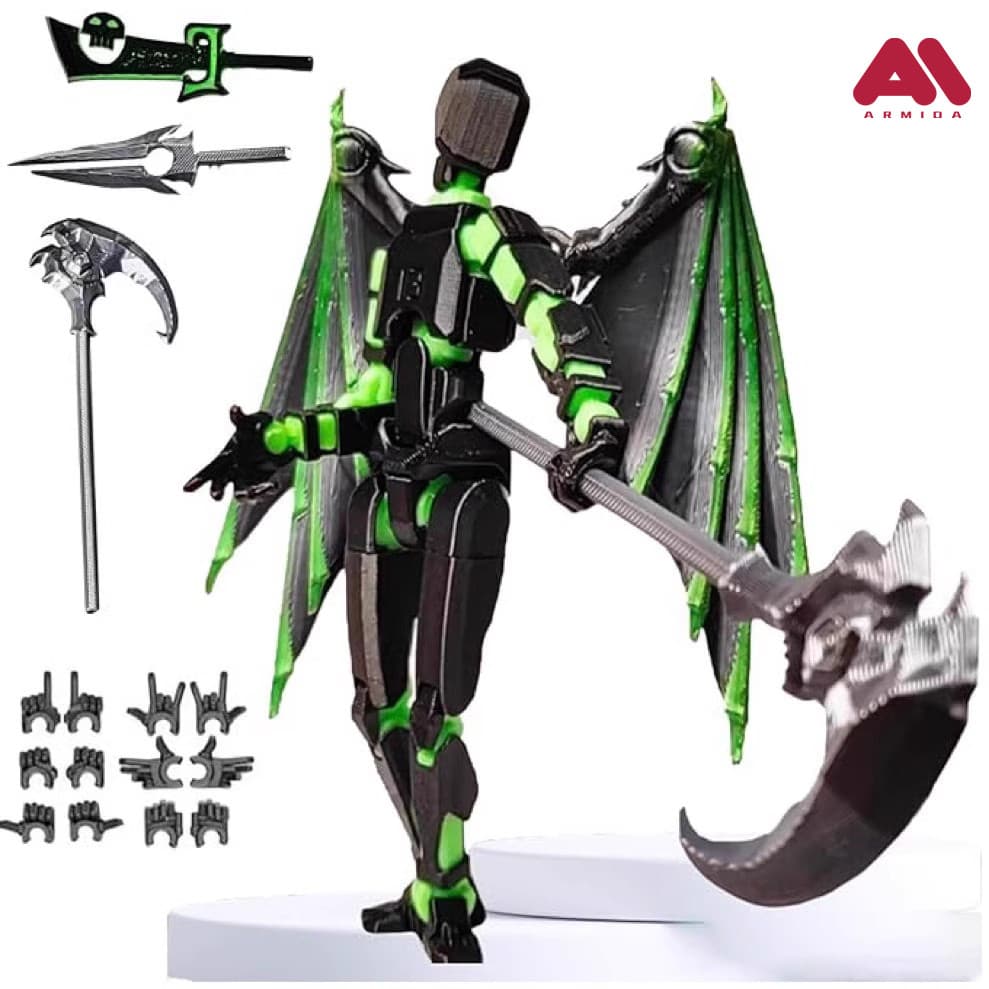 dummy 13 action figure t13 action figure action figure Lucky 13 quarta geração boneca magnética de corpo inteiro descomp