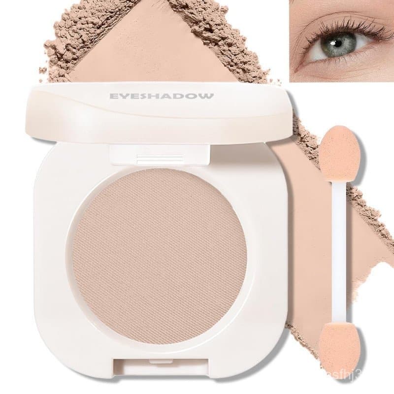 Paleta de Sombras Nude Brown Matte, Sombra de Olhos Individual de Alta Pigmentação, Sombras para Olhos, Sombra de Olhos