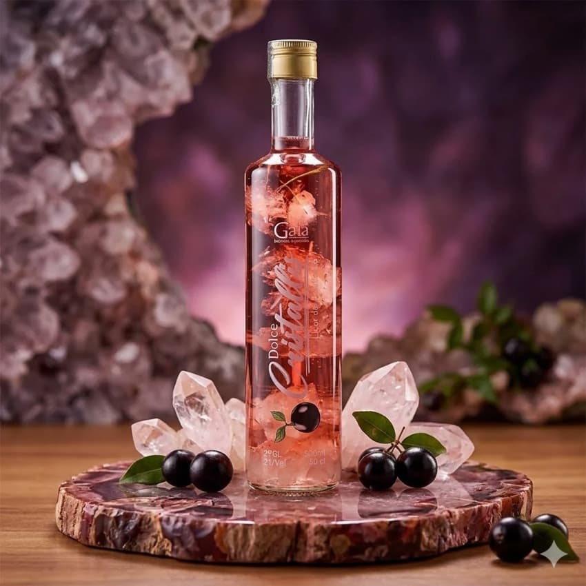 Licor de Jabuticaba Cristallis Mãe Gaia 500ml