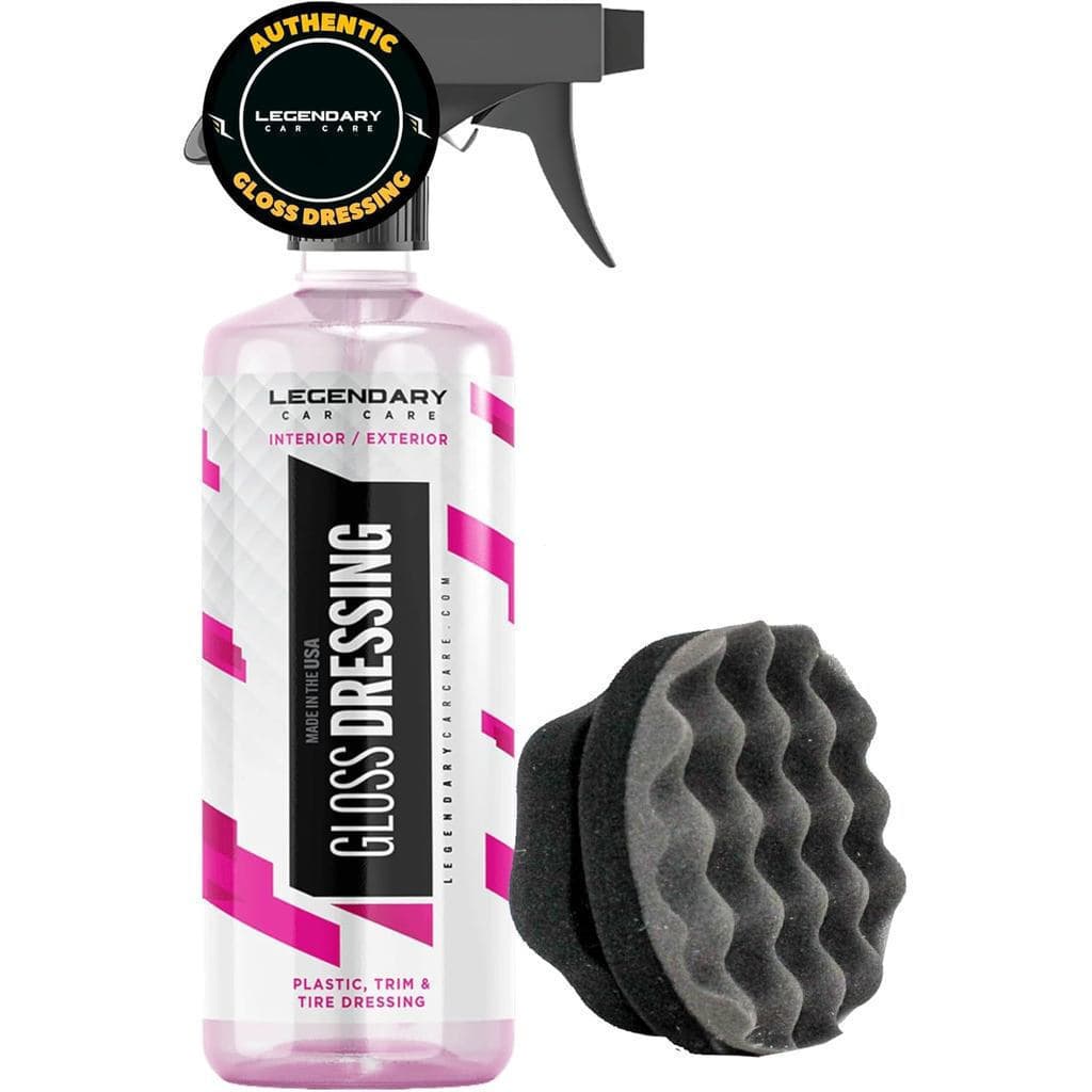 Condicionador Legendary Shine, Contém 16 oz de Spray para Brilho de Pneus e Restaurador de Plásticos – Spray de Cuidado