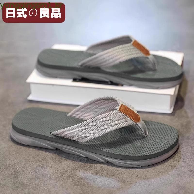 Chinelos estilo japonês masculino lazer ao ar livre novo estilo resistente ao desgaste All-Match High-End verão praia pa