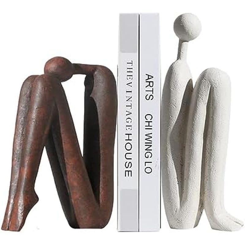 Suportes Para Livros Decorativos BANOMII Pesados , De Estátua Do Pensador Prateleiras & amp ; Mesa De Escritório , Decor
