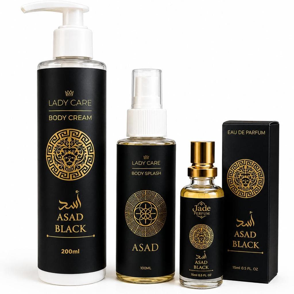 Kit Asad Masculino Body Splash + Body Cream + Perfume | Luxo | Presente dia dos Pais