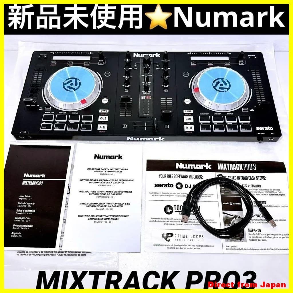 Direct from JapanBrand-New, Unused Numark MIXTRACK PRO 3 DJ Controller