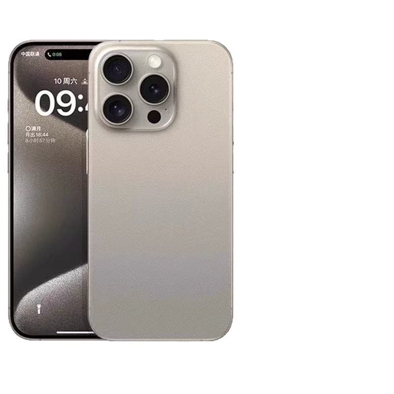 Ultra-fino adequado para iPhone16Promax fosco pele sentir caso de telefone Apple 15Pro nu Metal sentir TPU caso macio