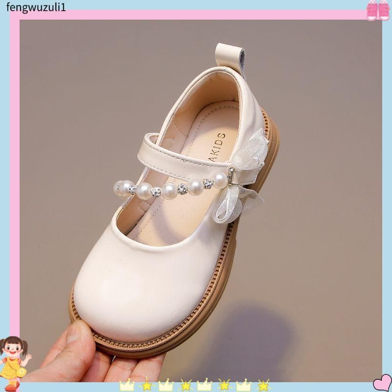 Meninas pequenos sapatos de couro crianças sapatos de princesa novo estilo primavera verão meninas médio grande crianças