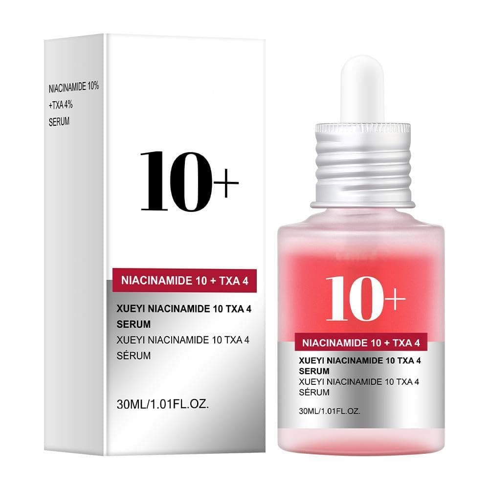 Sérum Facial Niacinamida 10 + TXA 4, Ácido Hialurônico, Ácido Tranexâmico, para Pele de Vidro, Clareador, Tez Radiante c