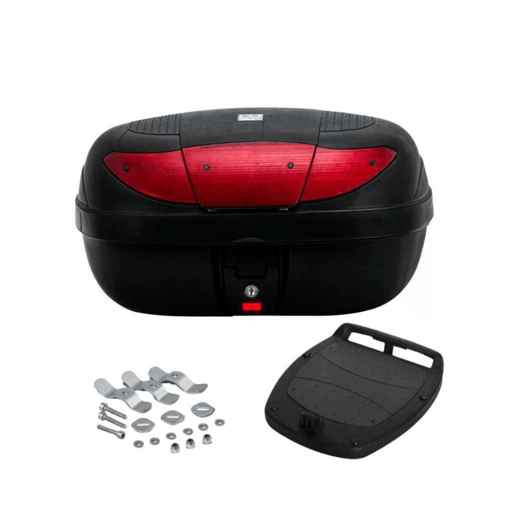 Baú Bauleto 45 litros com kit fixação Smart Box Pro Tork Original Loja3969