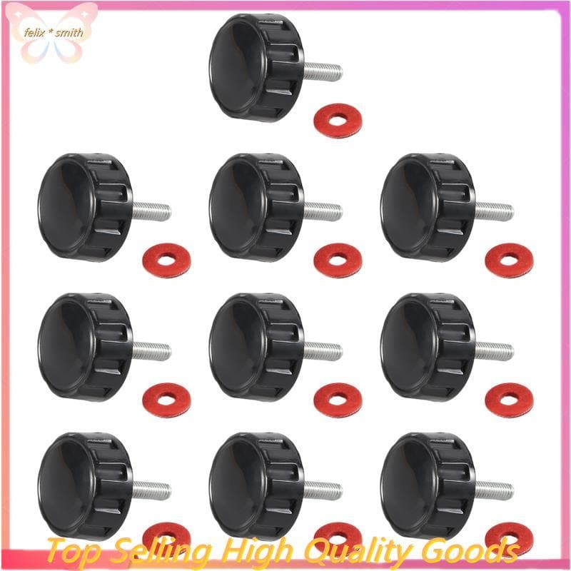 10Pcs Parafusos Porcas Tampas Para Carretéis De Pesca Botão Power Lidar Com Aperto