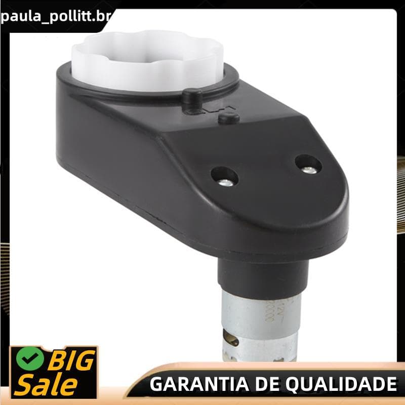 Motor Elétrico RS390 12V 20000RPM DC Para Carro Infantil