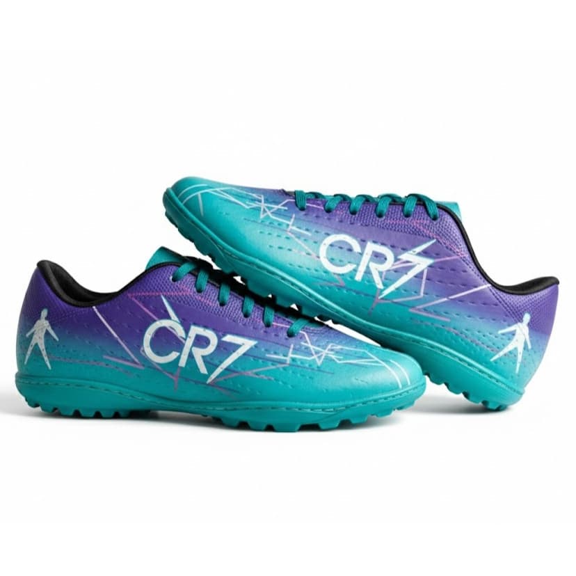Chuteira Society CR-7 Original Solado Antiderrapante Leve Confortável Futebol