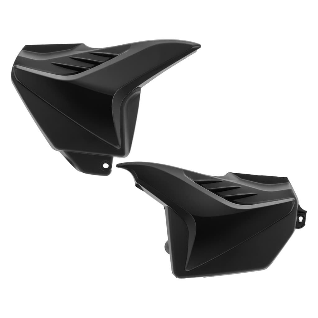 Par da Tampa Lateral Pro Tork Modelo Original Moto Compativel Fan 125 2009 2010 2011