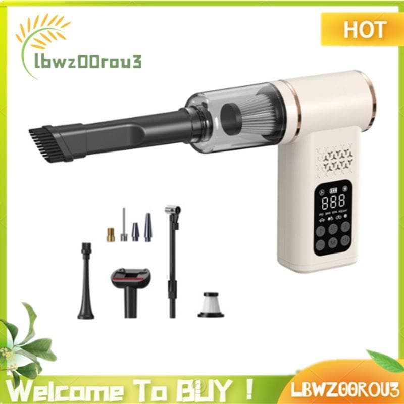 Display Digital 2 Em 1 Para Aspirador De Pó De Carro Bomba Infladora De Pneus Portátil Viagem Multifuncional
