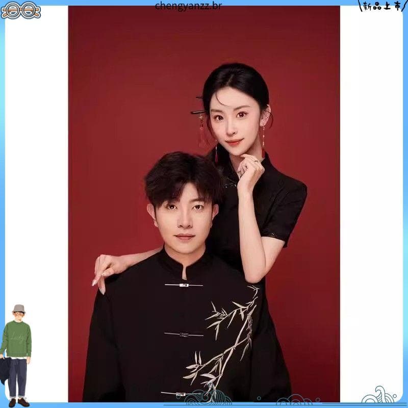 Novo estilo chinês roupas masculinas estilo chinês bordado ombro acolchoado terno jaqueta masculina primavera chinês mon
