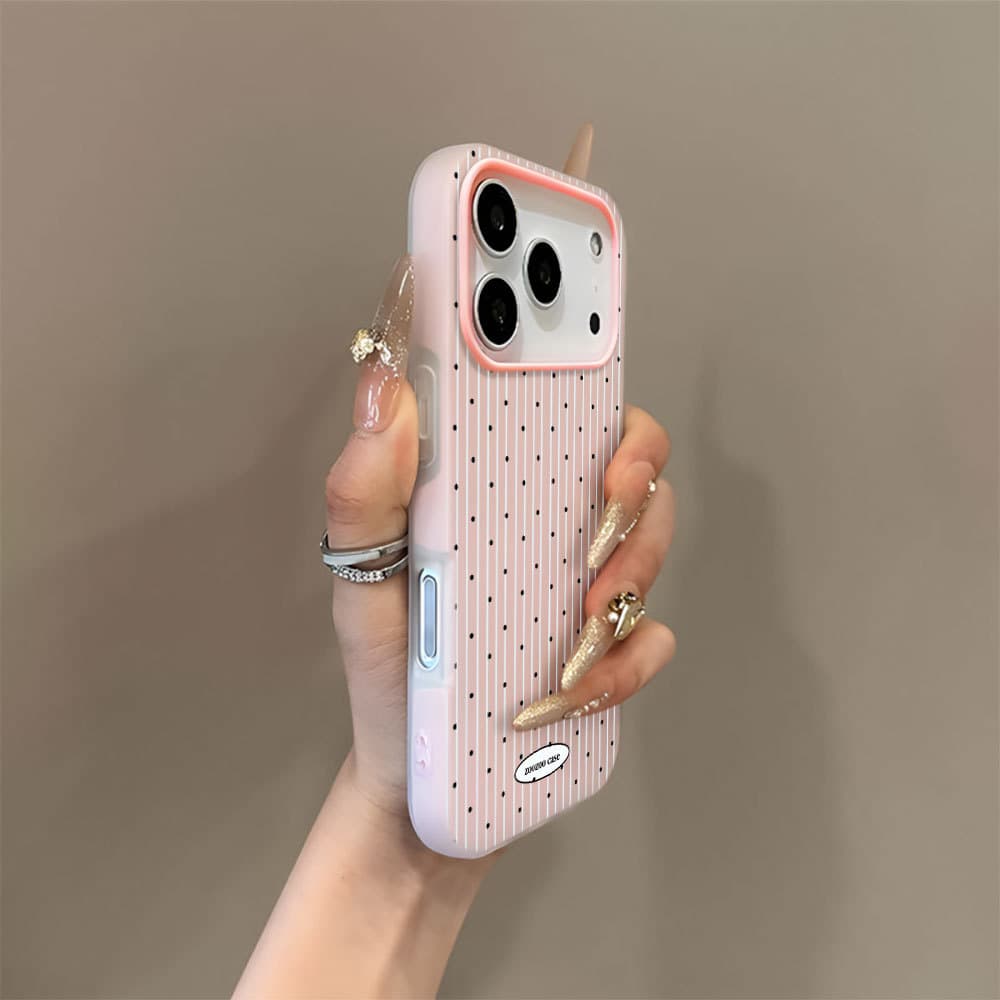 Faixas de Ponto de Onda Capa Para IPhone 13 11 12 14 15 16 17 16e Normal Pro Max Air Capinha