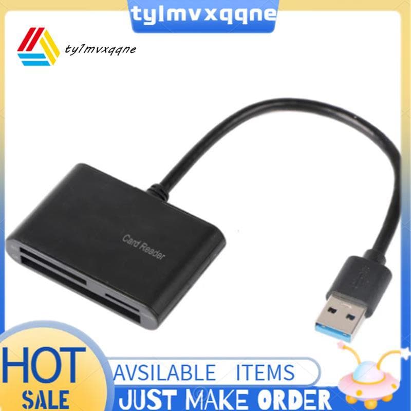 Adaptador De Cartão Flash Compacto USB Leitor SD De Memória Gravador Para CF/TF/Micro Vento