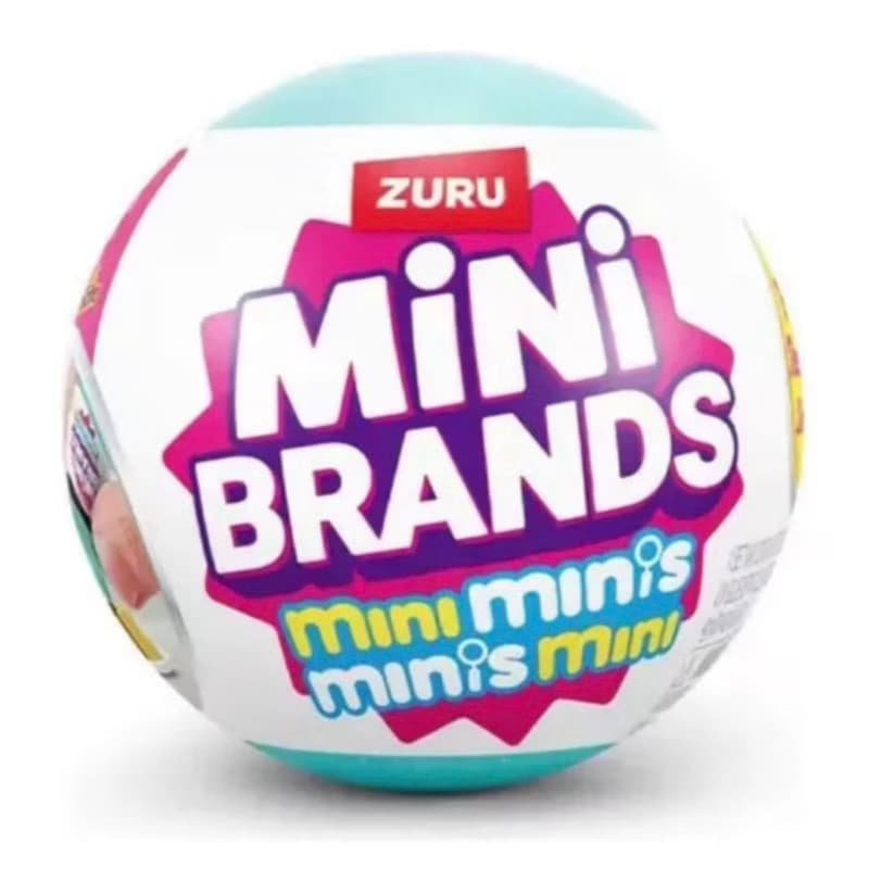 Mini Brands Cápsulas Bolinha Surpresa Fill the Fridge Mini brands