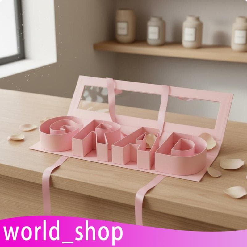 [World_shop] Caixa De Tecido Bandeja De Presente Para Comemoração De Quatro Seções Recipiente De Exibição Com Tampa Tran