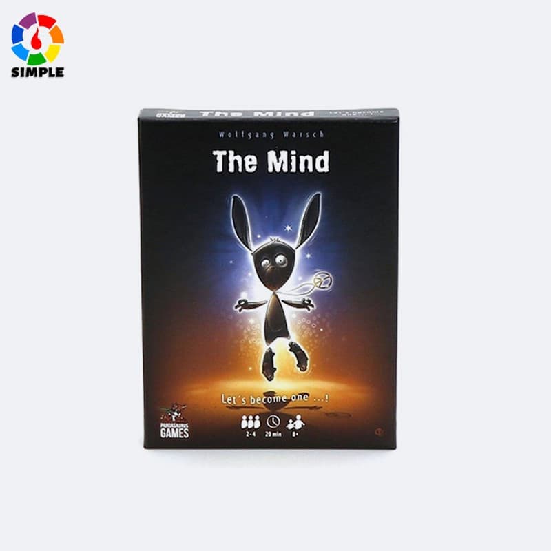 The Mind Card Game Jogo de Cartas Quebra-Cabeça Jogo de Cartas para Festas Jogos de Tabuleiro Experiência em Equipe Brin
