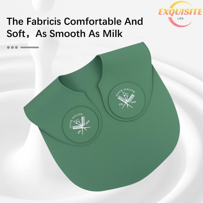 [EL-t] Colar De Corte De Cabelo De Silicone Xales De Tingimento Capa De Cabeleireiro Ne Envoltório Guarda Almofada De Om