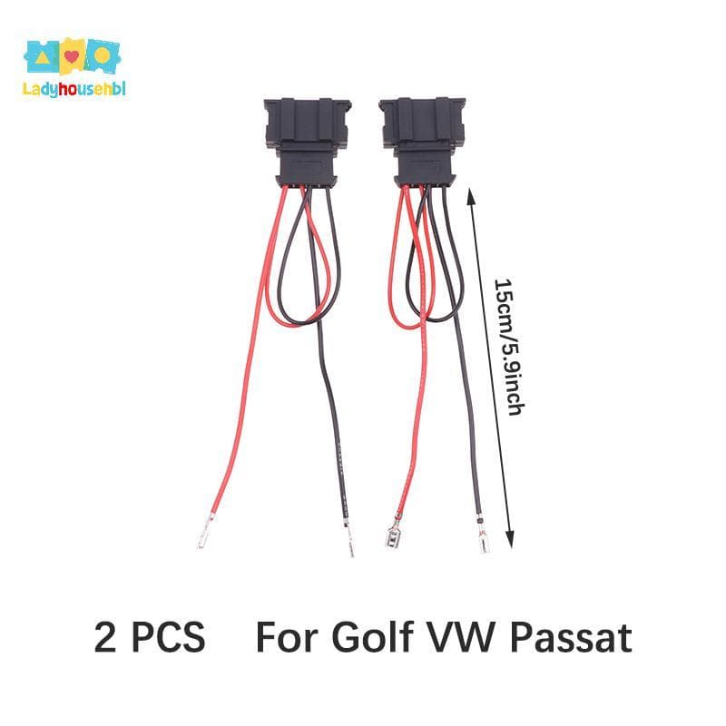 LAHG > 2 Peças Adaptador De Chicote De Fios Para Alto-Falante De Carro Substituir Conector De Cabo De Conexão De Veículo