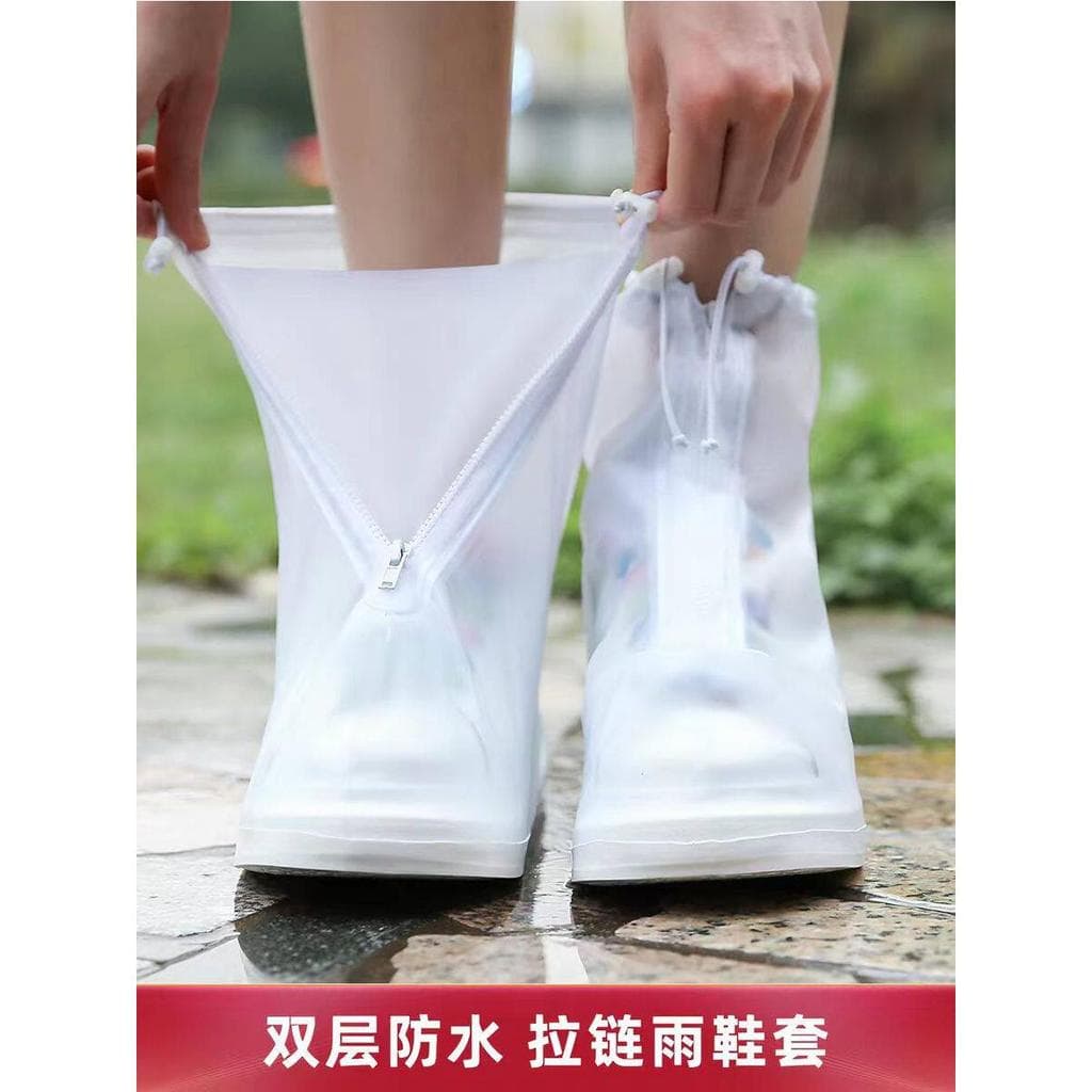 Capa para bota de chuva Capa para sapato à prova d'água espessada antiderrapante resistente ao desgaste para dias chuvos