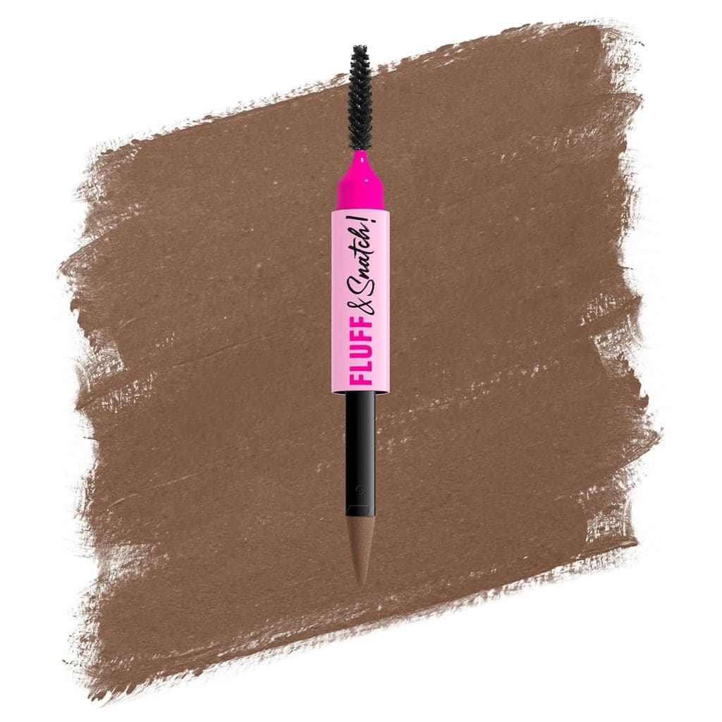 NYX PROFESSIONAL MAKEUP Caneta em Pó para Sobrancelhas Fluff & Snatch, Caneta para Sobrancelhas em Creme que se Transfor