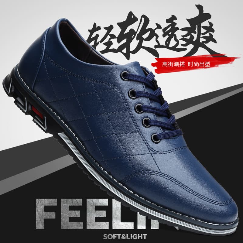2024 primavera sapatos masculinos na moda all-match respirável tênis masculino antiderrapante Casual esportes all-match