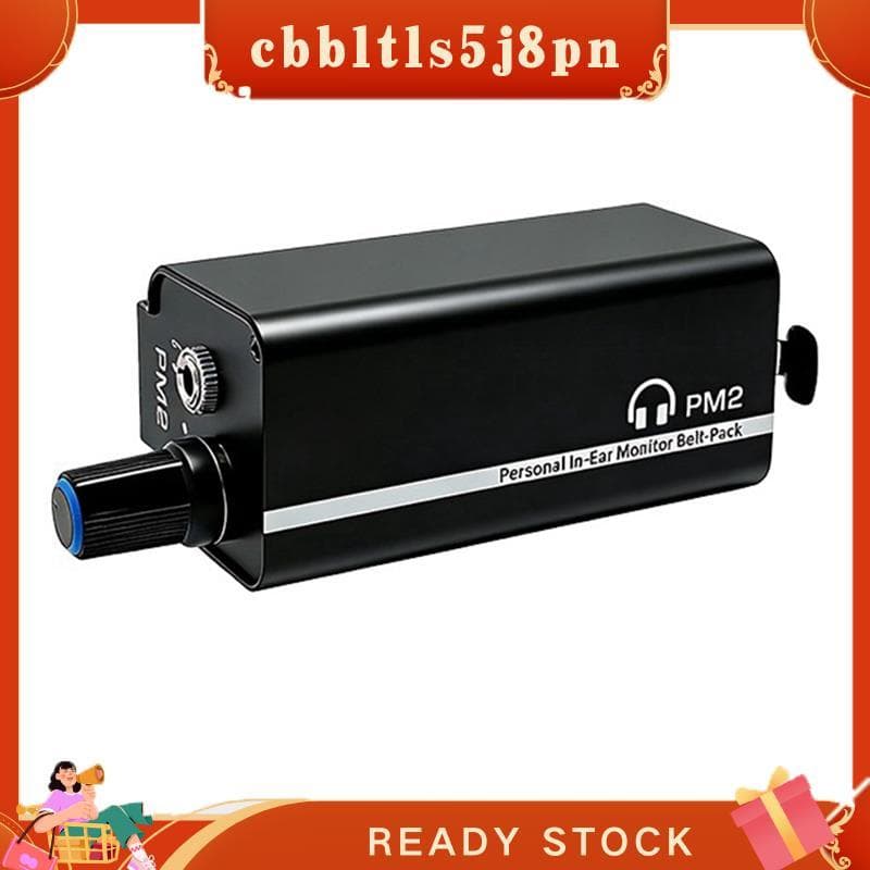 cbbltls5j8pn Alto-Falante PM2 Mini Amplificador De Fone De Ouvido Clip Mount XLR/6.35MM Conversor De Interface De Áudio