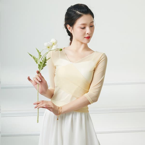 Dança clássica étnica moderna pessoal rima dança traje desempenho traje chinês dança prática traje arte arqueológica fem