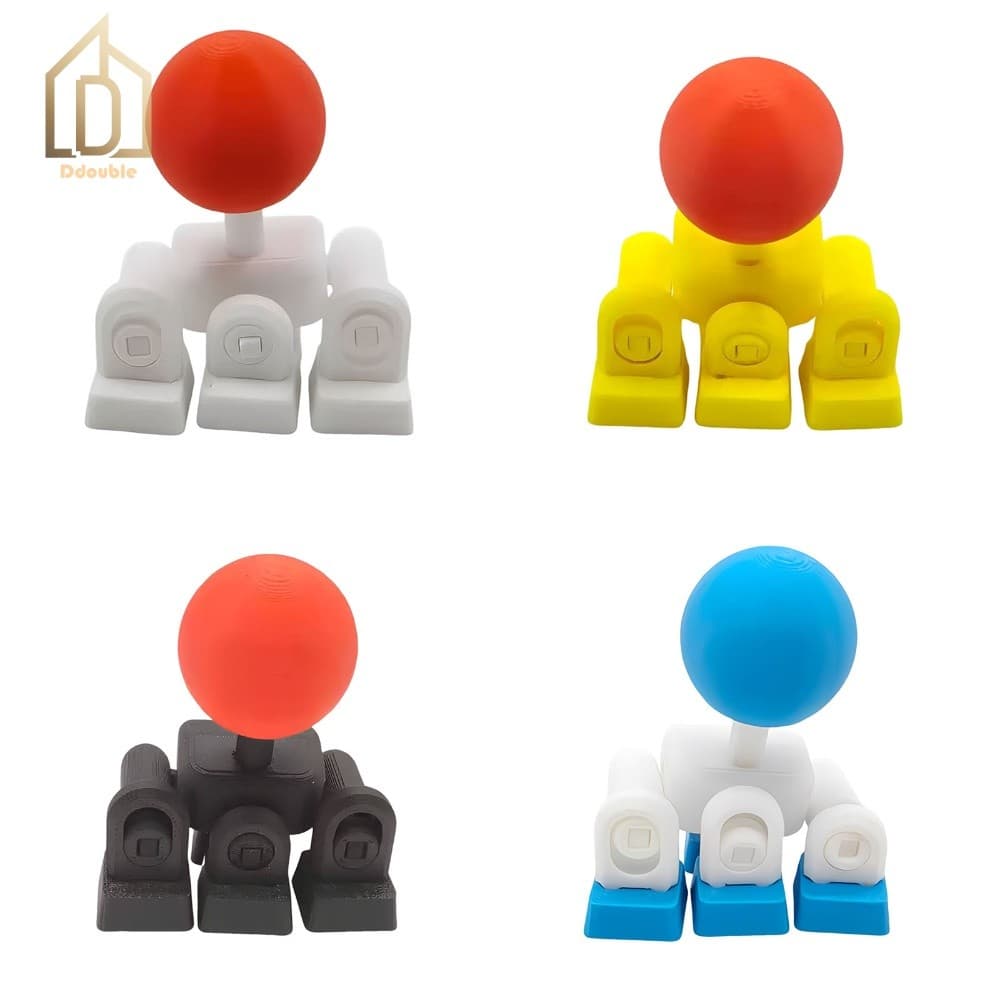 Joystick Externo Do Controlador De Jogo Para Teclado Mecânico 3D Impresso Com Suporte De Botão De Eixo Cruzado Fig [Ddou