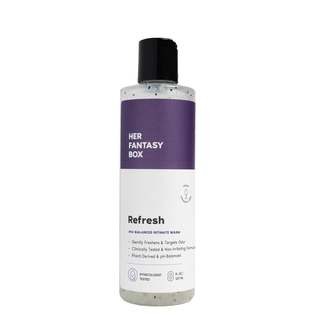 A Caixa de Fantasia Dela |   Gel de Banho Refrescante para Equilíbrio do pH - Solução Natural de Higiene Feminina para L