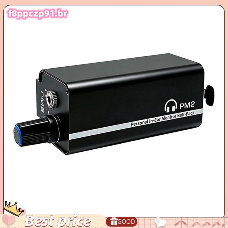 PM2 Mini Amplificador De Fone De Ouvido Conversor De Montagem De Clipe XLR/6.35MM Interface De Áudio Adaptador