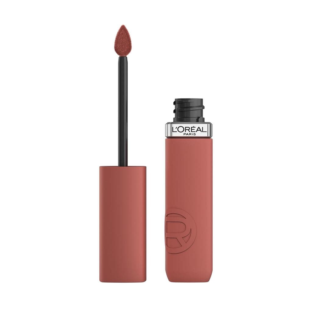 Batom Líquido Matte Infallible da L'Oreal Paris, Duração de 16 Horas, Cor Medium 635, 0,16 onças fluidas