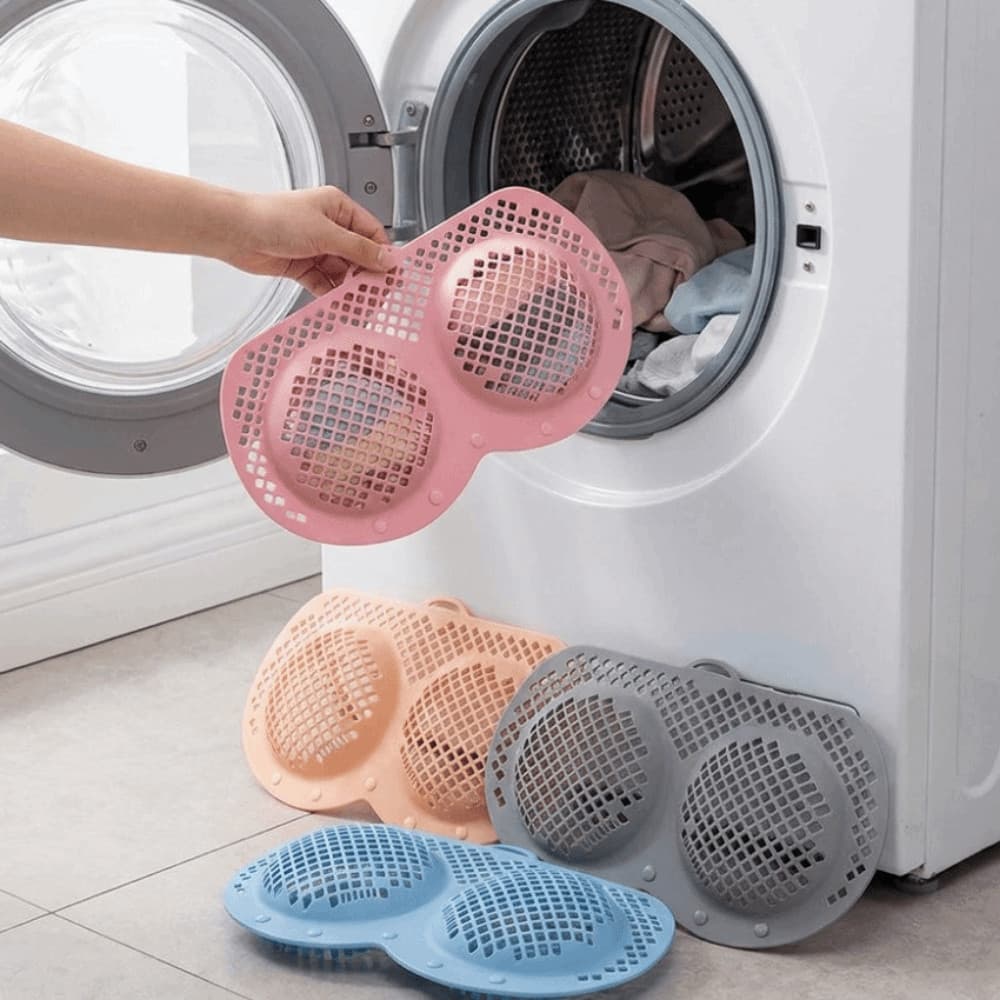 Saco De Lavagem De Sutiãs De Silicone , Lavanderia Malha Ventilada , Protetores Antideformação