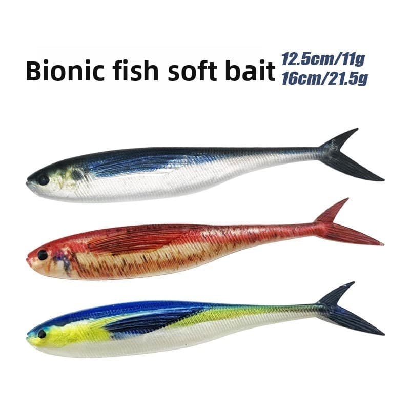 Impressão 3D revestimento mullet peixe mar pesca isca falsa 16cm biônica tainha peixe isca macia isca