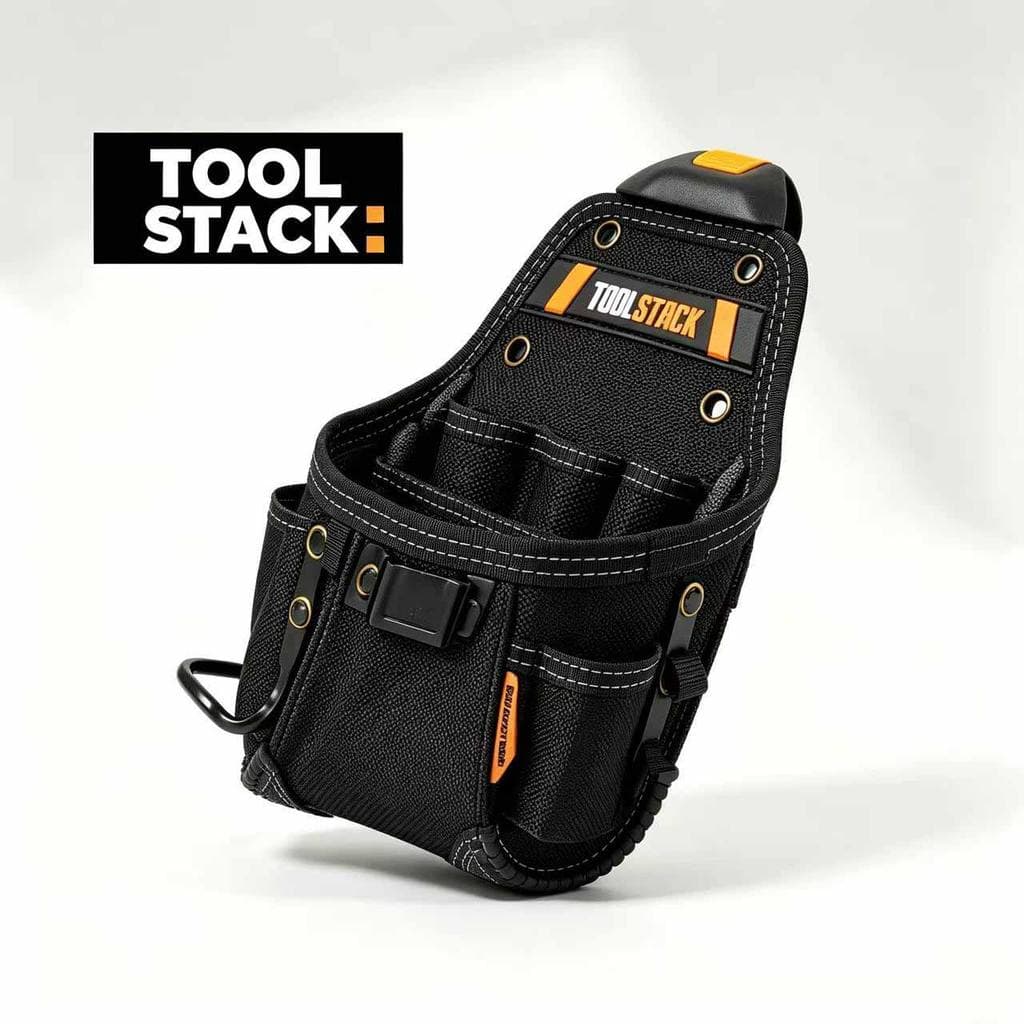 TOOLSTACK TSK-24 Eletricistas Bolsa Cinto De Ferramentas Bolsos Multifuncionais Eletricista Encanador Manutenção Trabalh