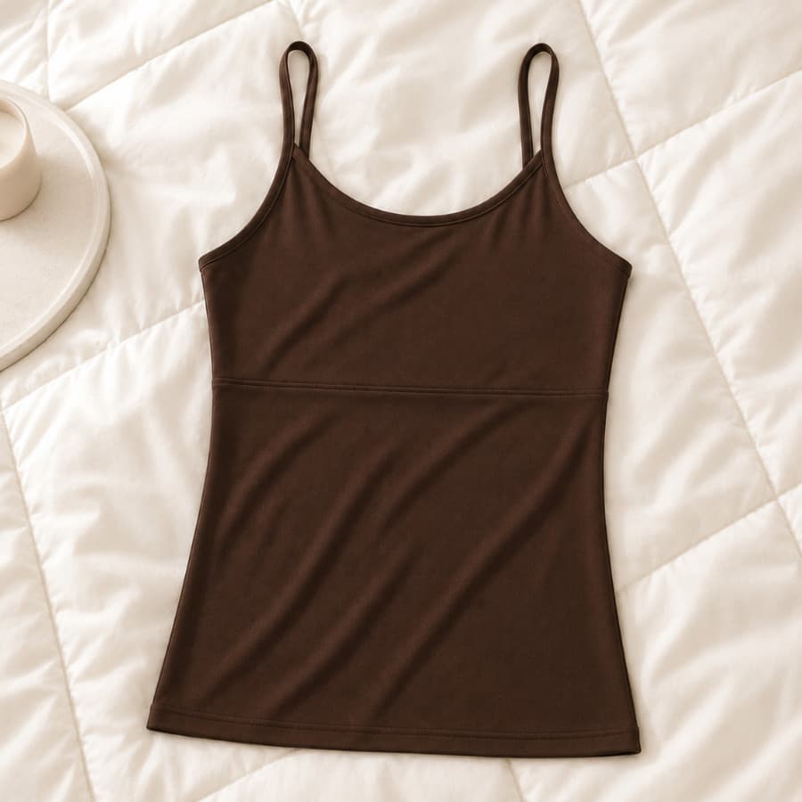 Regata Feminina Fitness Poliamida Alça Fina Slim Fit Zero Transparência Academia Musculação Caminhada Casual