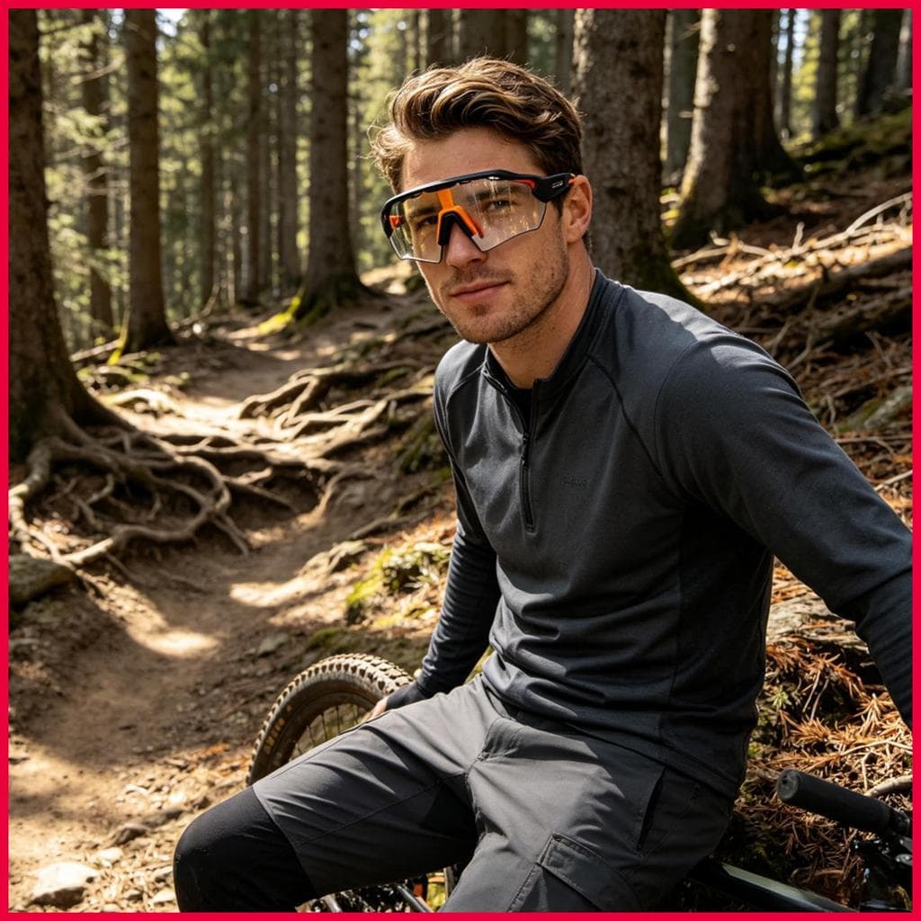 Óculos De Sol Polarizados Feminino Proteção UV Lente Fotocromática Ciclismo Para Homens Mulheres Beisebol Pesca wonabr