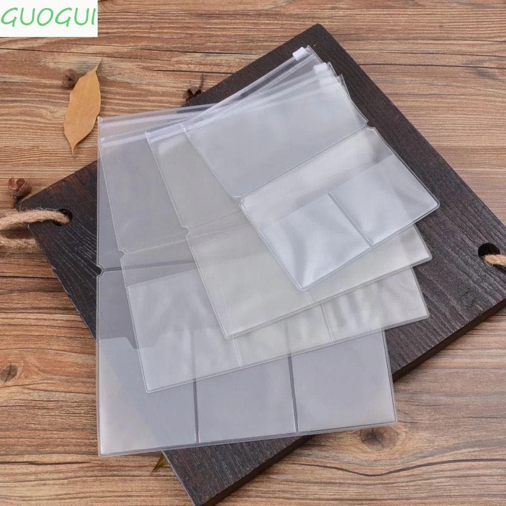 GUOGUI Notebook Zipper Bolsa Porta-Cartões Armazenamento Padrão Bolso Passaporte Diário Planejador