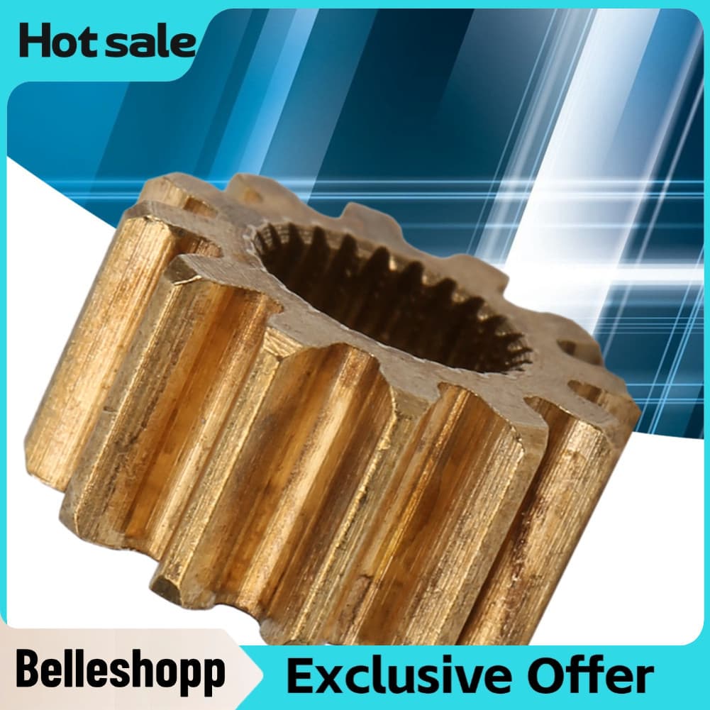 belleshopp-br FTVOGUE Gear 4305?0025?0012 Latão 12 Dentes 25 Spline MOD 0.8 Peças de Reposição