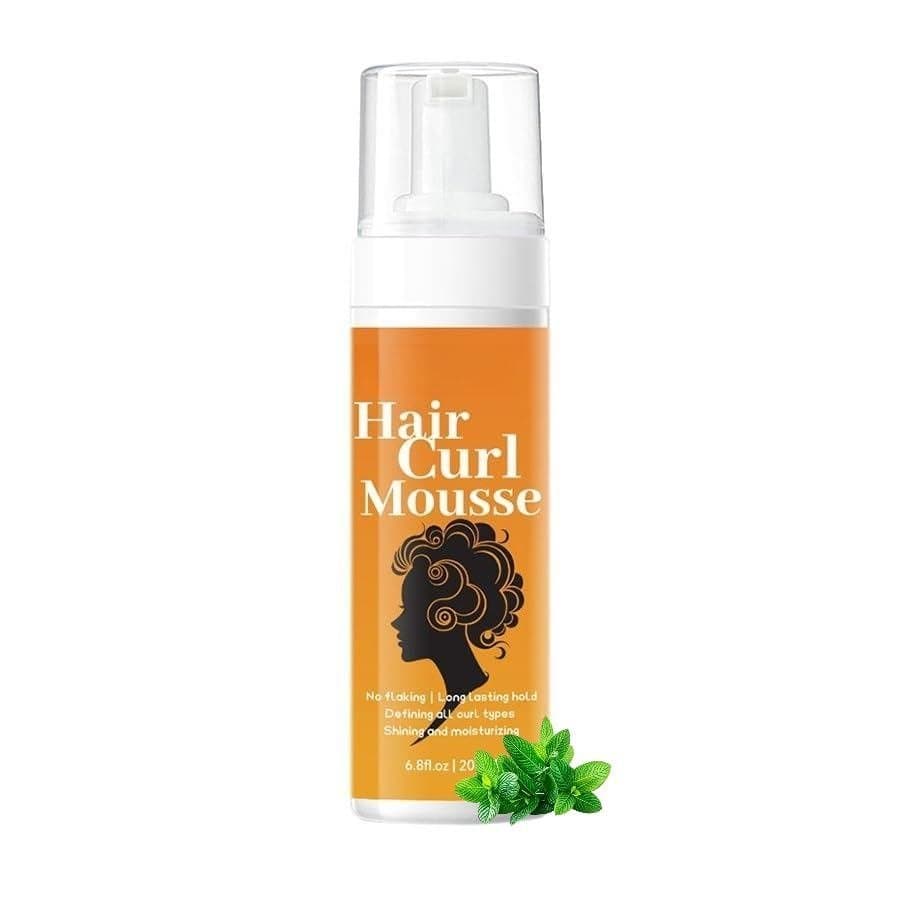 Mousse Modeladora para Cabelos Cacheados com Manteiga de Karité, Cachos Volumosos, Elásticos e Duradouros, Realça o Padr