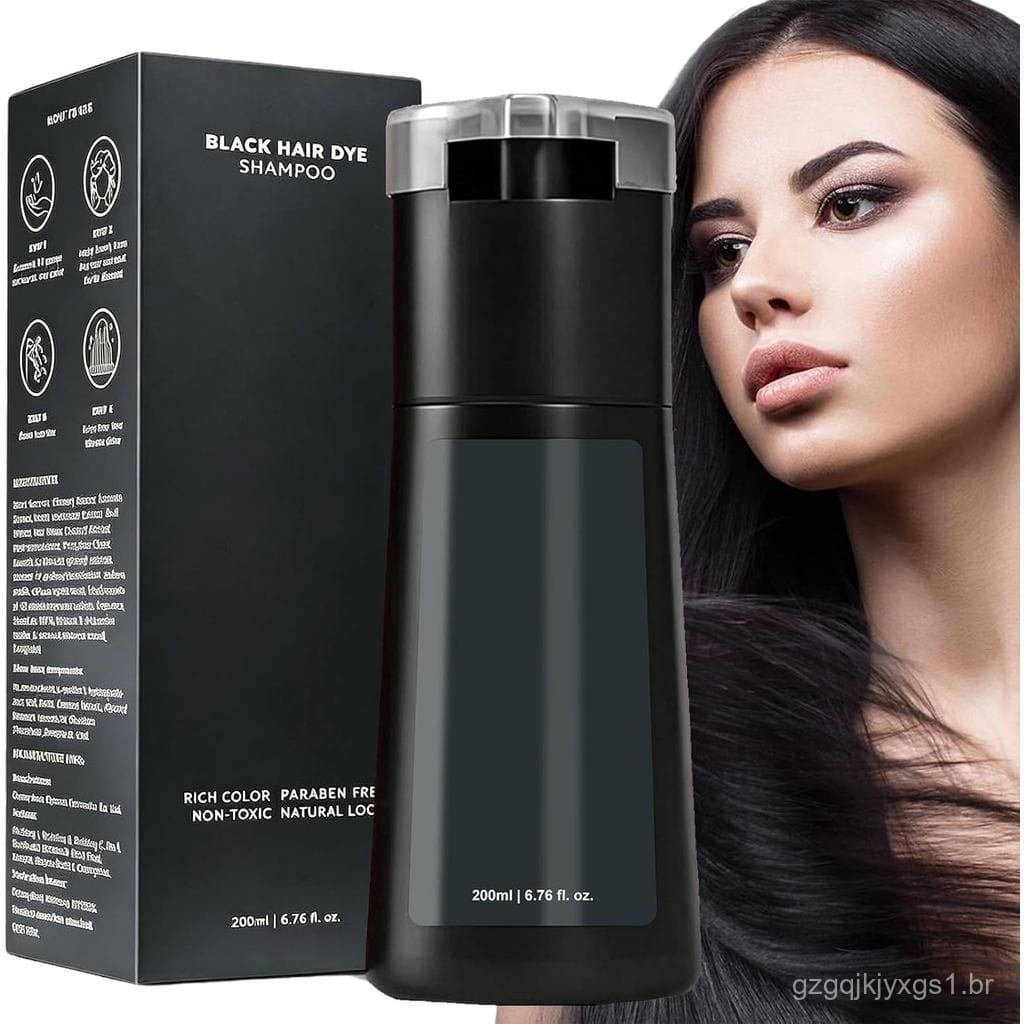 Shampoo para cuidados com os cabelos, shampoo tonalizante, shampoo tonalizante instantâneo, shampoo tonalizante instantâ