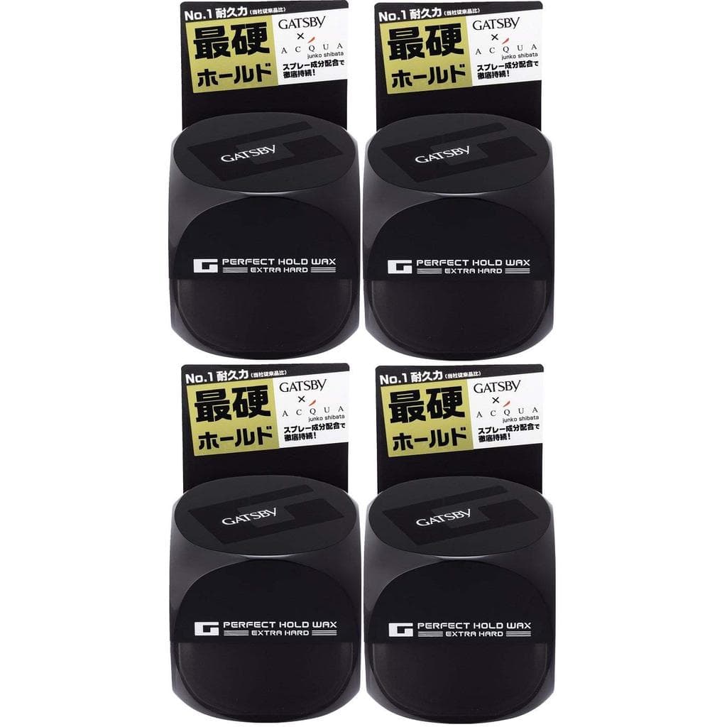MANDOM (Mandom) [Compra em lote] GATSBY Cera Fixação Perfeita Extra Forte 60g x 4