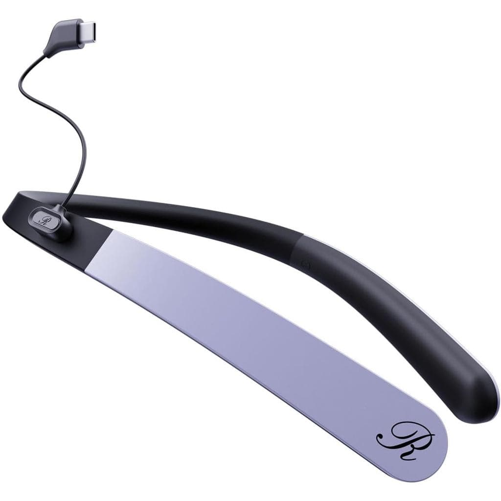 Carregador de Pescoço para Óculos Inteligentes – USB-C, Bateria de 900mAh, Design Ultraleve de 93g para Uso Durante Todo