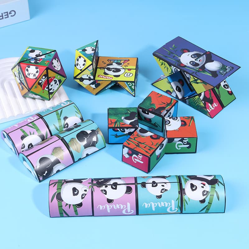 Variedade infinito cubo de rubik brinquedos educativos descompressão geométrica cubo de rubik 3d pensamento tridimension
