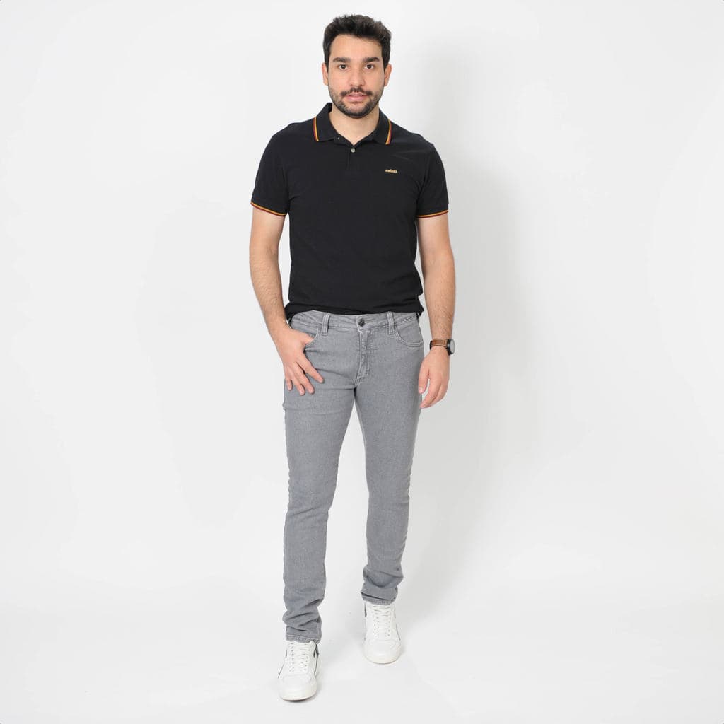 Calça Jeans Colcci Felipe Skinny 7911 Cinza - Masculino